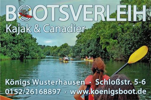 Firmengebäude Bootsverleih Königsboot