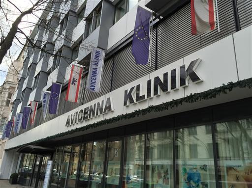 Firmengebäude Avicenna Klinik 